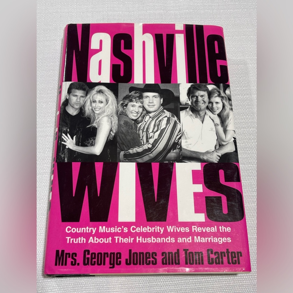 Nancy Jones SIGNED Nashville Wives Hardcover Wife of George Jones 1998 First Ed.